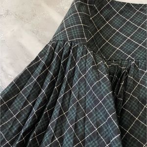 Burberry plaid mini skirt